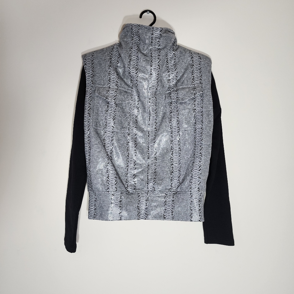 JIJIL long sleeves Sweatshirt snakeskin print with multipockets - Picture 3 of 11